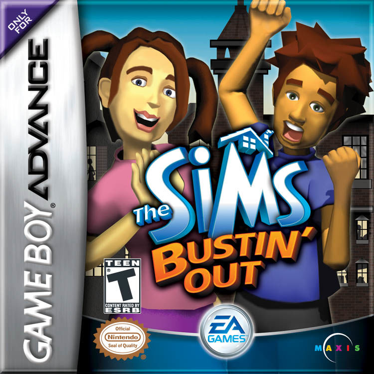 The Sims Bustin Out box art for N-Gage